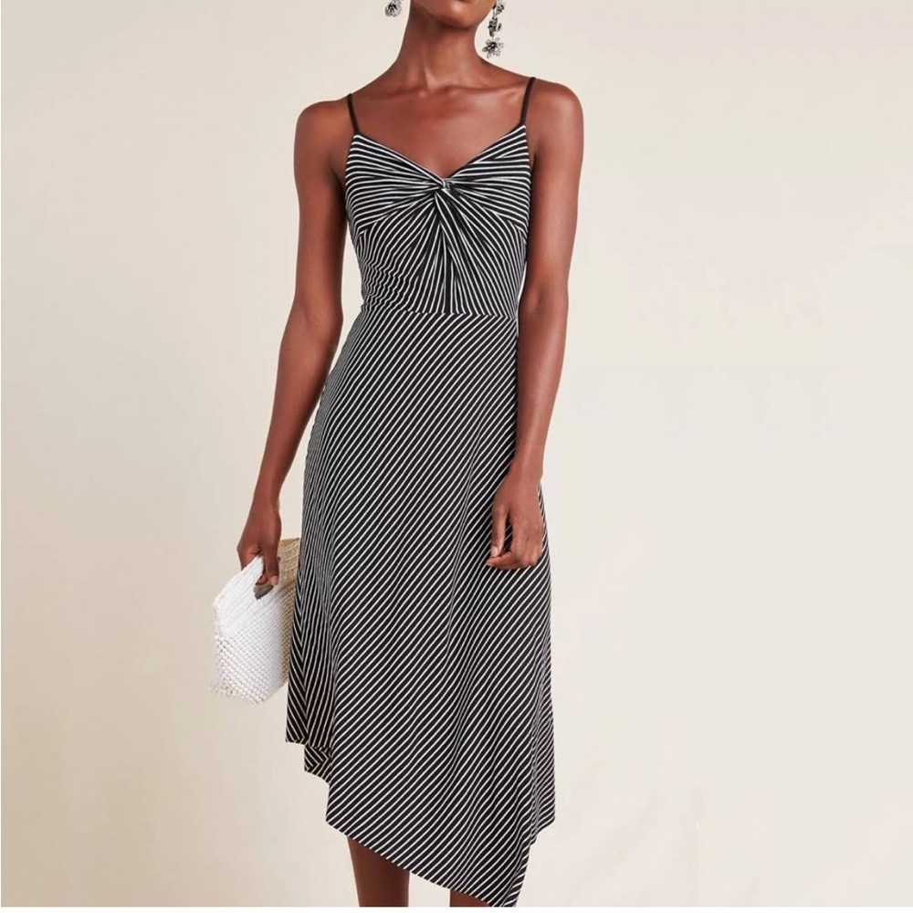 Bailey 44 striped a symmetrical dress